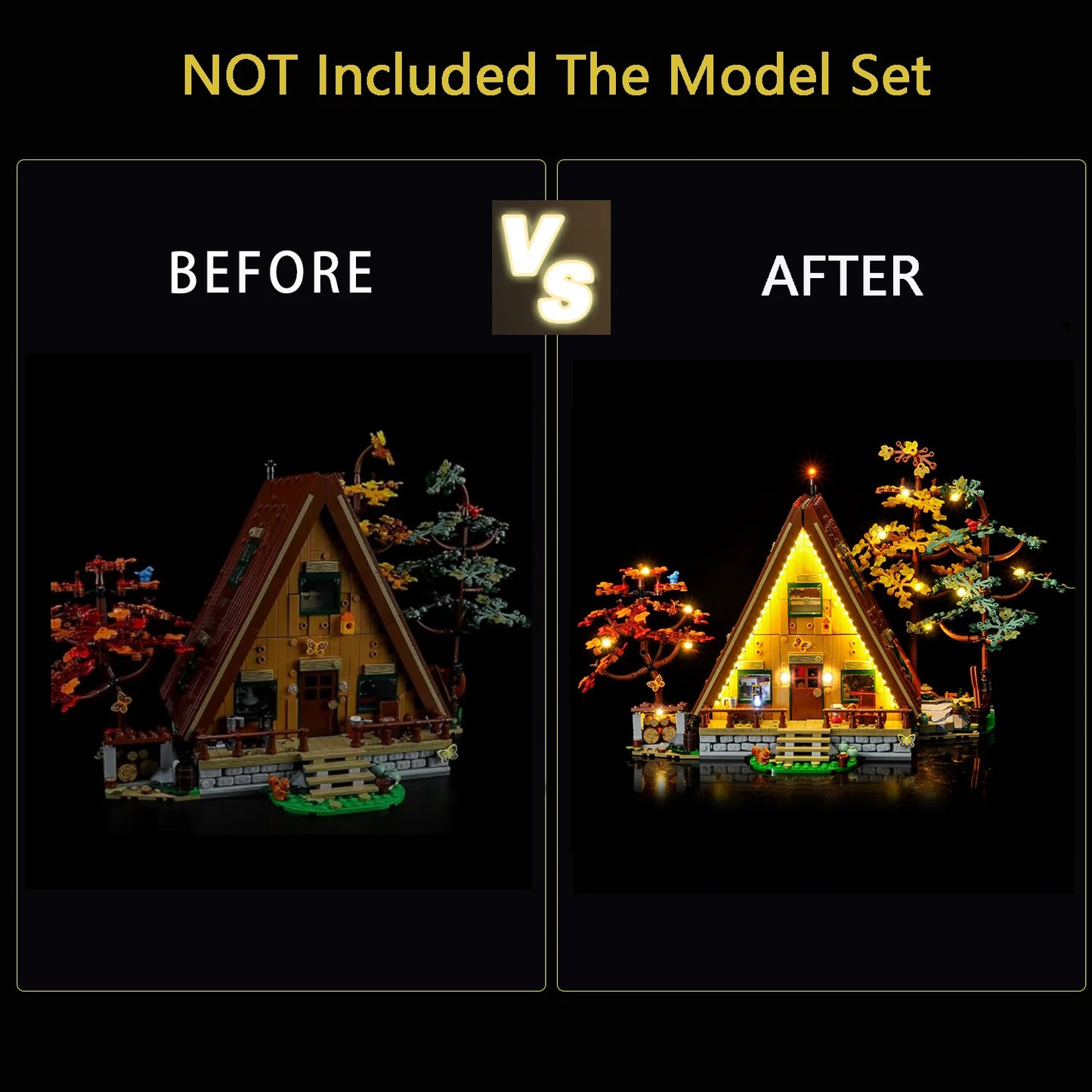 21338 A-Frame Cabin Light Kit