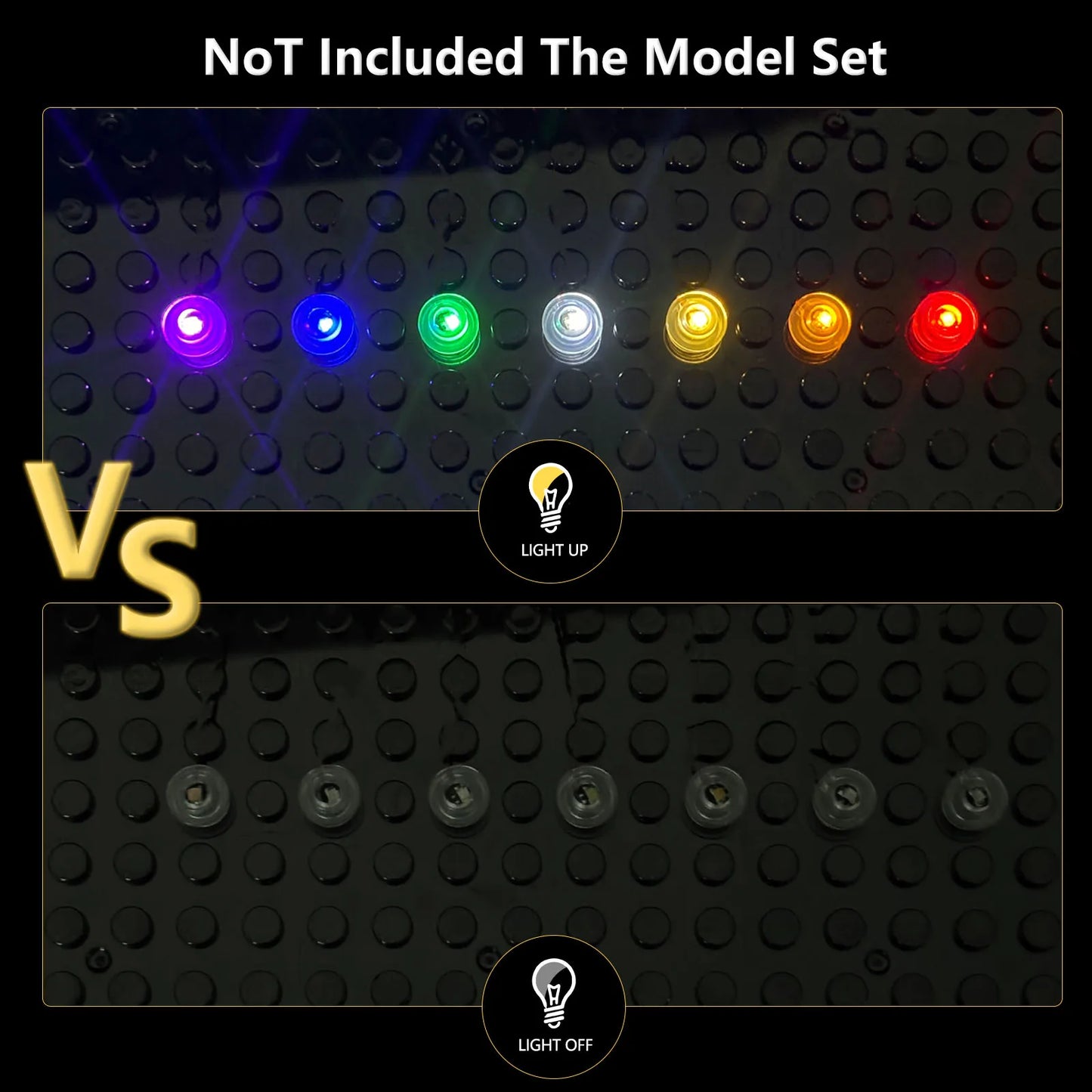 Colorful LED Lighting Kit (10pcs) Touch Version