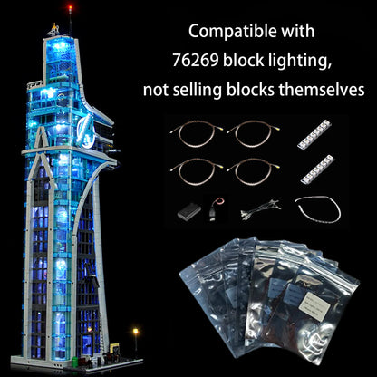 76269 Avengers Tower Light Kit