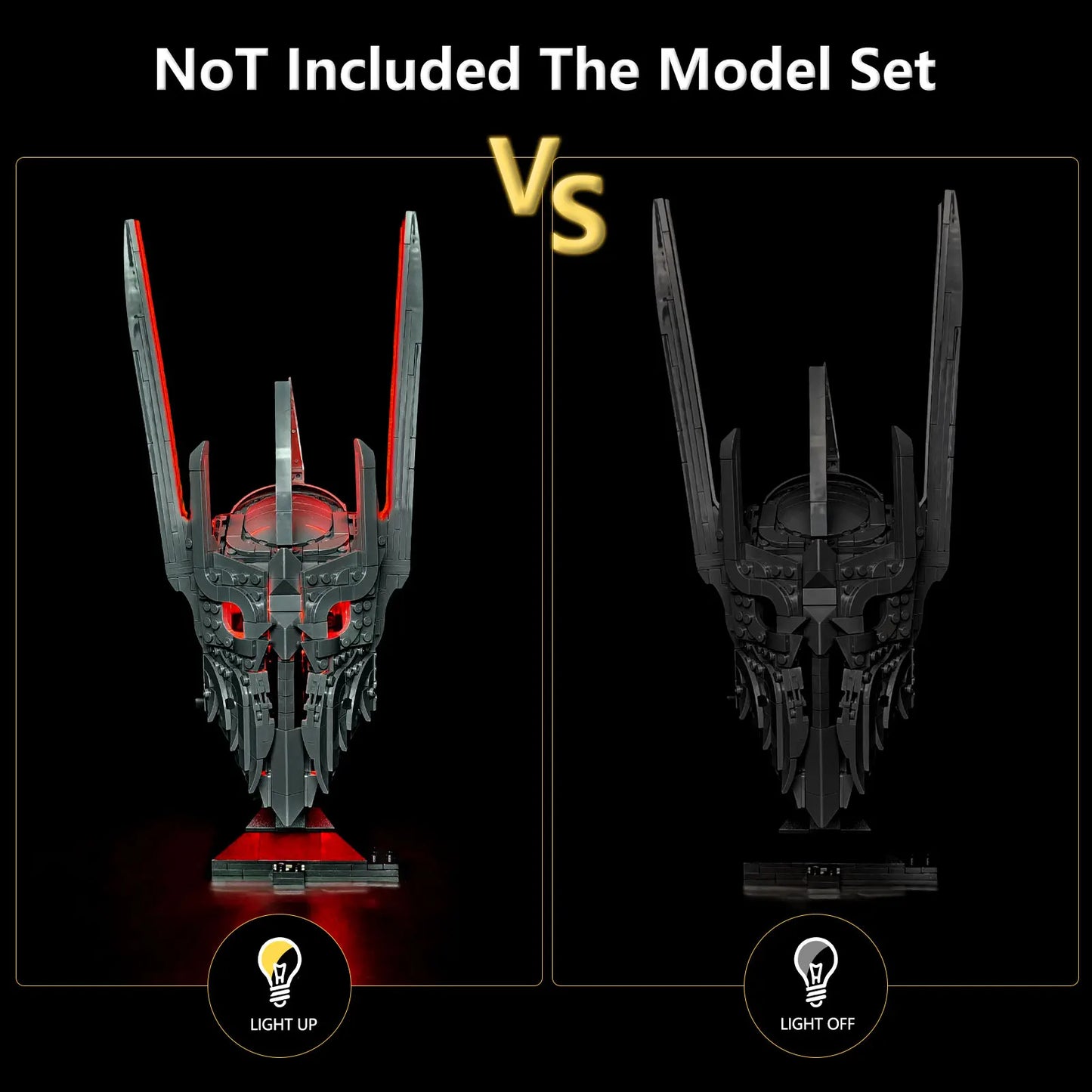 11373 Sauron's Helmet Light Kit