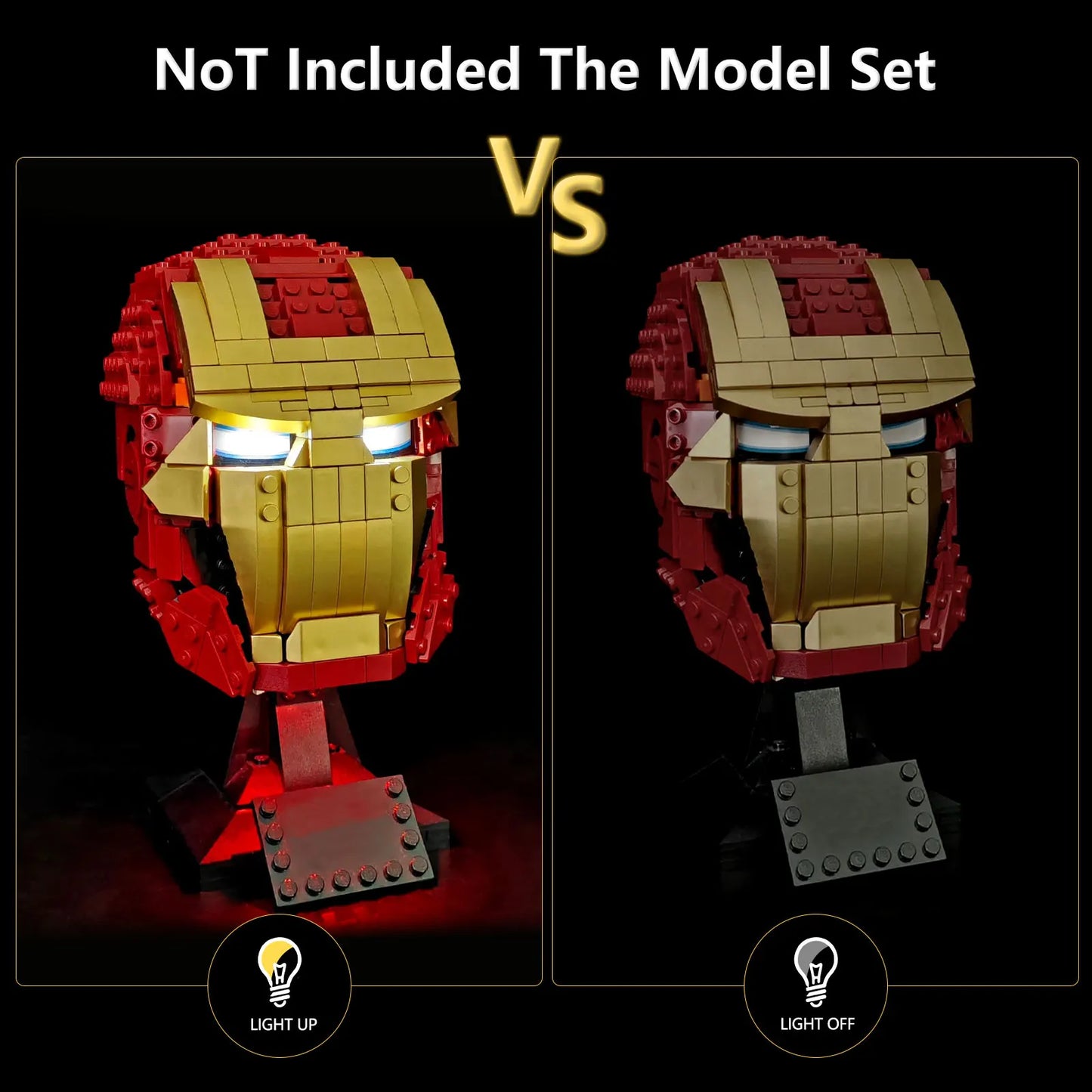 76165 Iron Man Helmet Light Kit