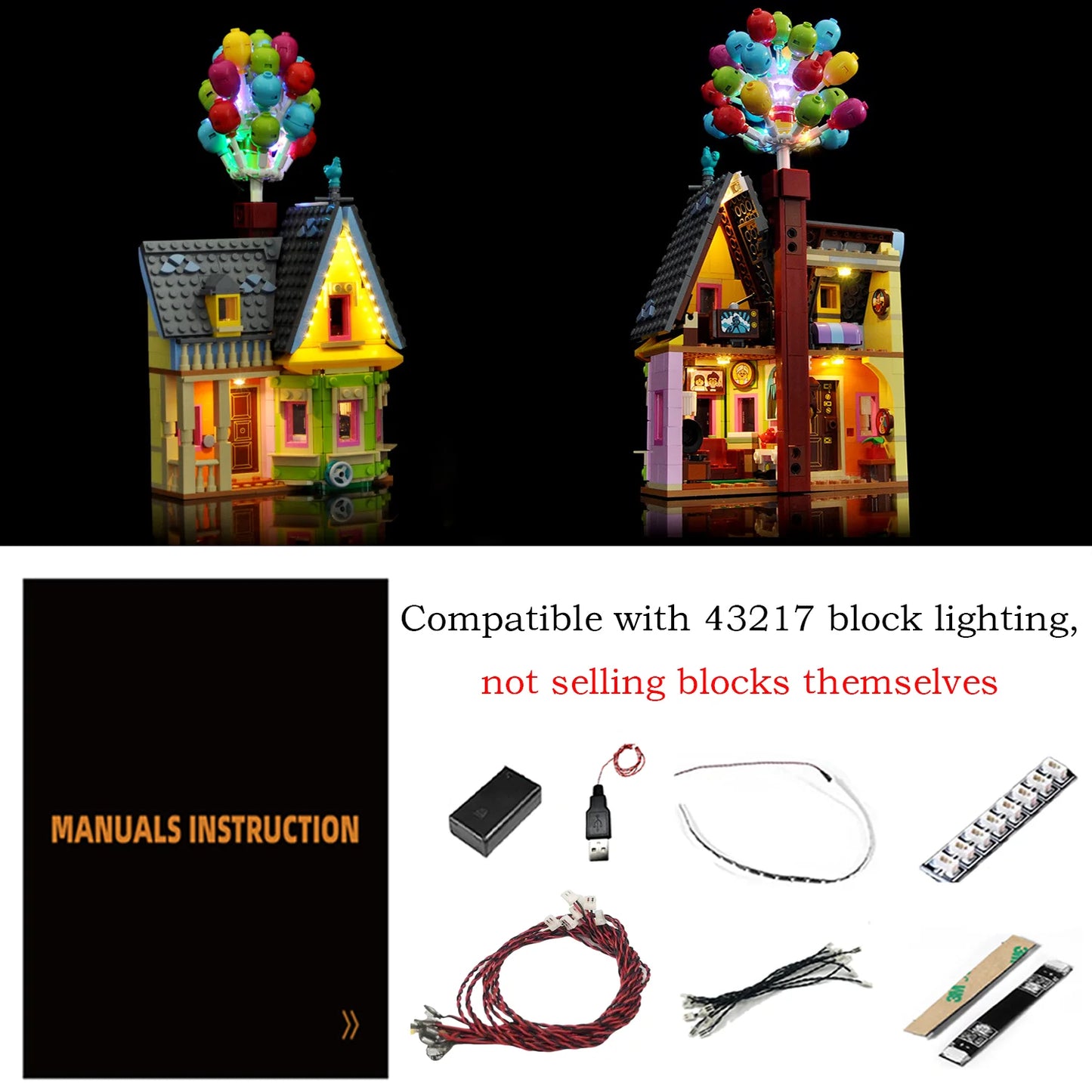 43217 Disney and Pixar 'Up' House Light Kit