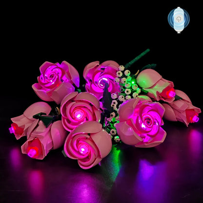 10374 Pink Rose Bouquet Light Kit