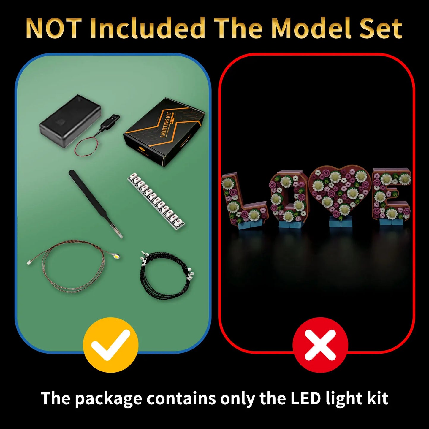 40867 Love Letters Light Kit