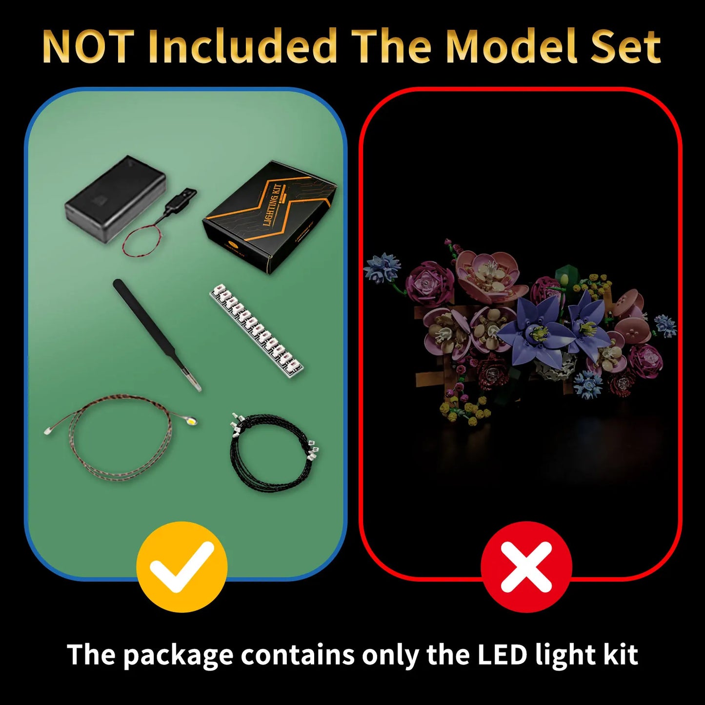 11503 Flower Wall Light Kit