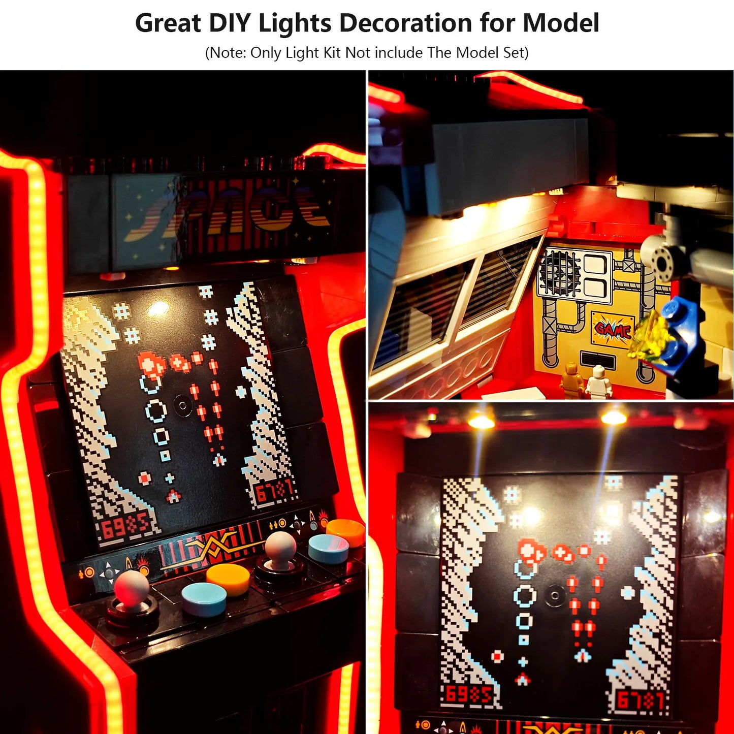 40805 Mini Arcade Machine Light Kit