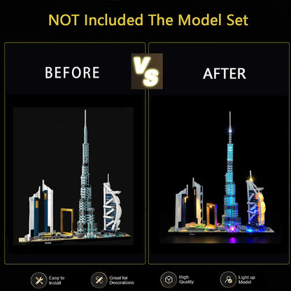 21052 Architecture Dubai Light Kit