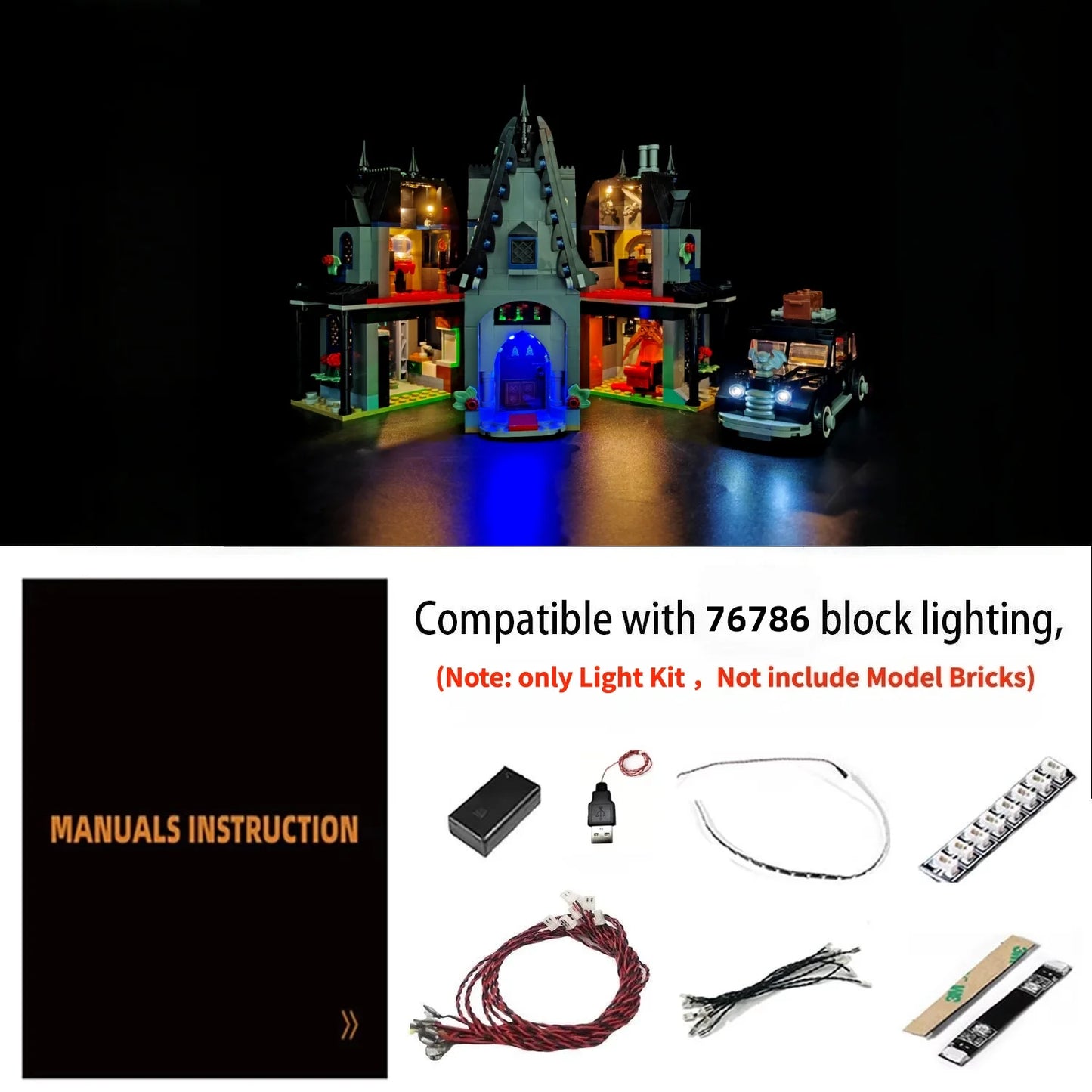 76786 Malfoy Manor Light Kit
