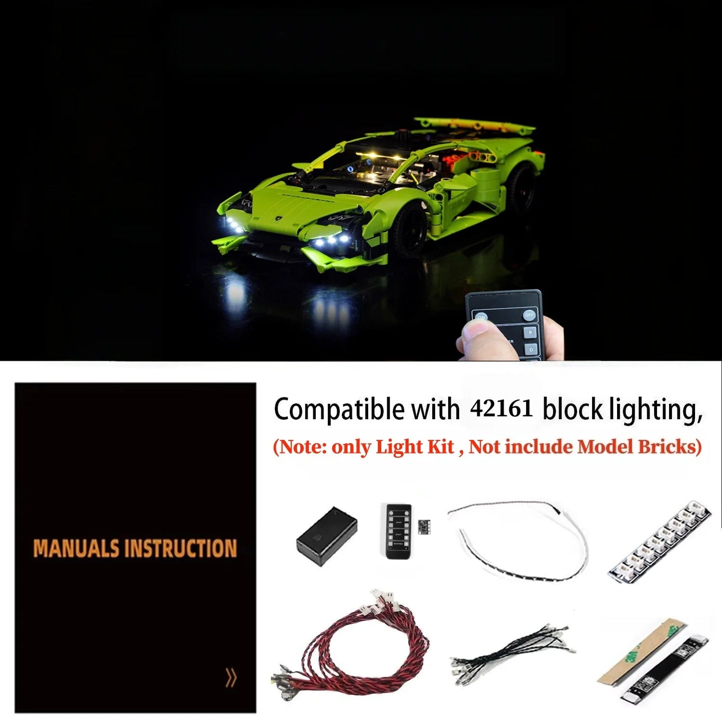 42161 Lamborghini Huracán Light Kit