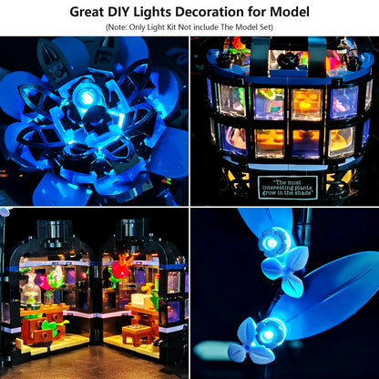 76784 Black Dahlia Flower Light Kit