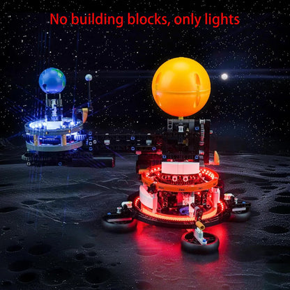 42179 Planet Earth and Moon in Orbit Light Kit