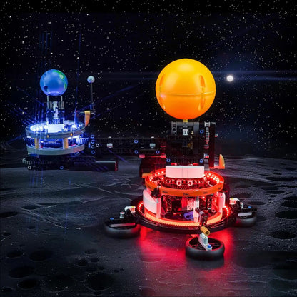 42179 Planet Earth and Moon in Orbit Light Kit
