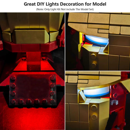 76165 Iron Man Helmet Light Kit