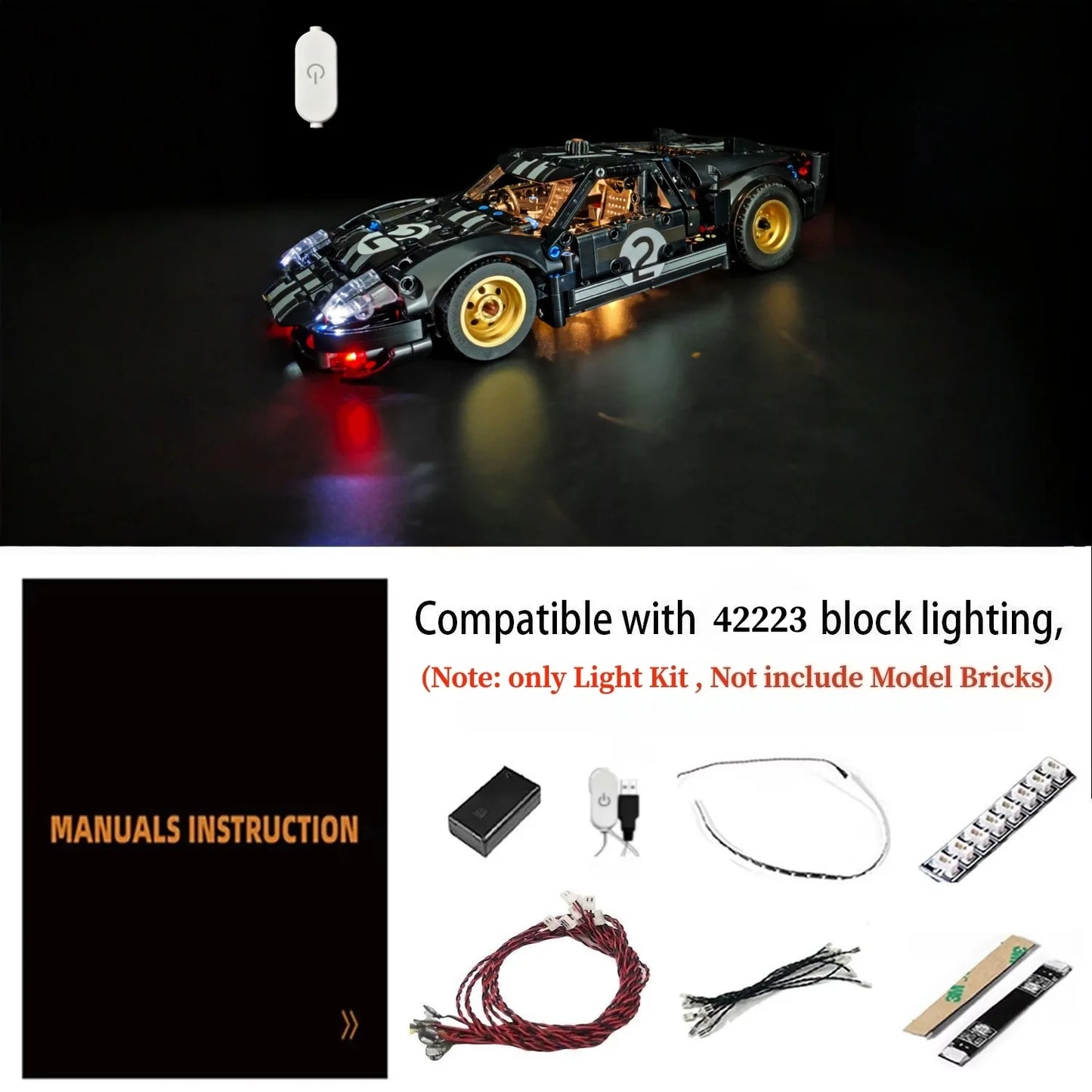 42223 GT40 Light Kit