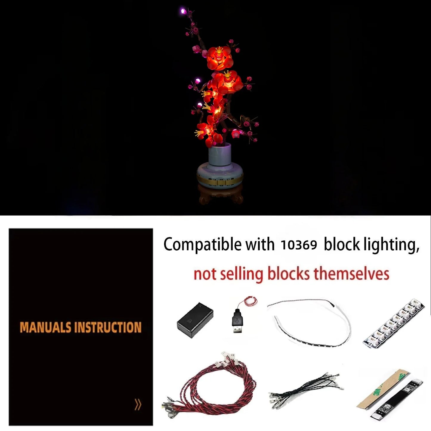 10369 Plum Blossom Light Kit