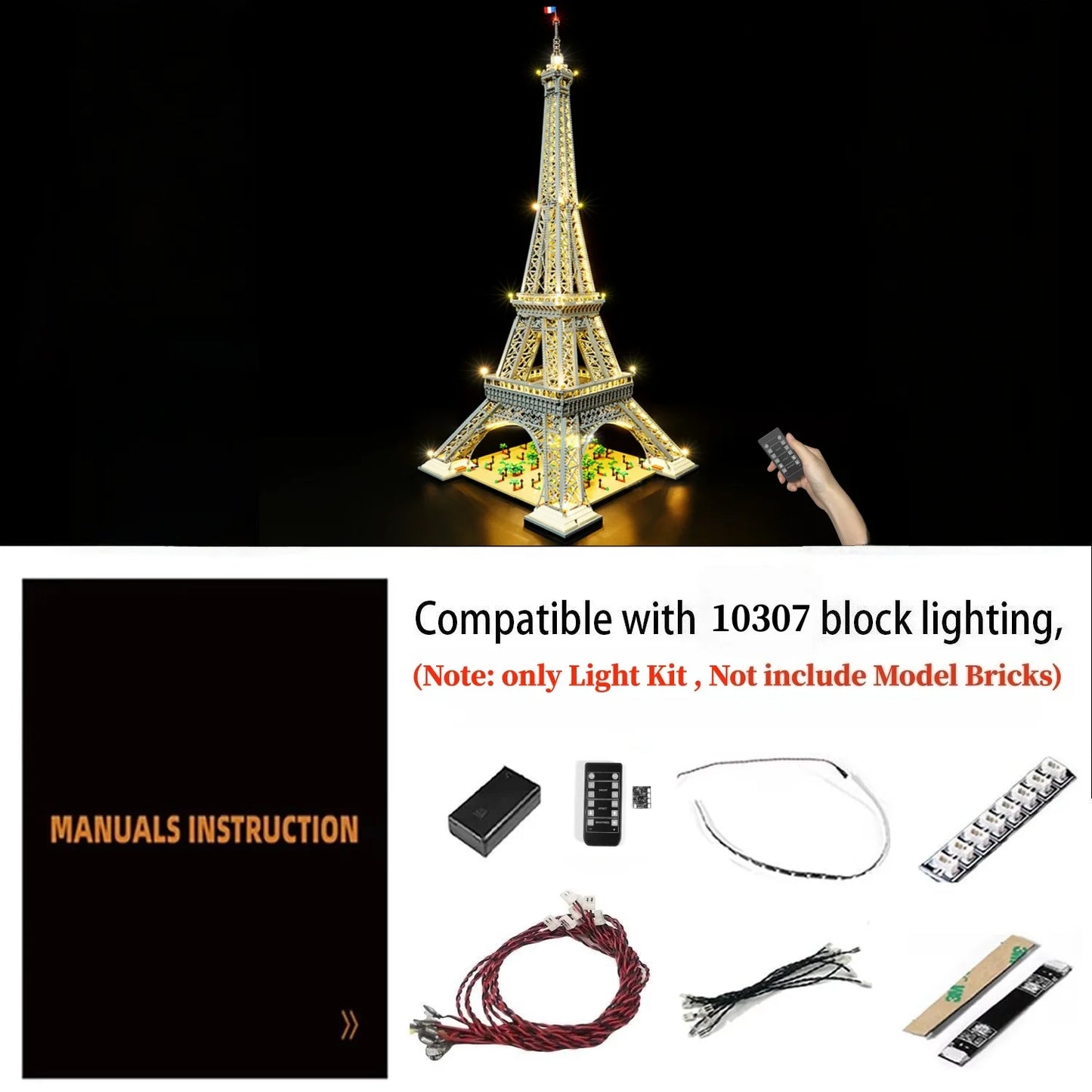 10307 Eiffel Tower Light Kit