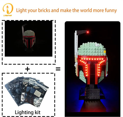 75277 Boba Fett Helmet Light Kit