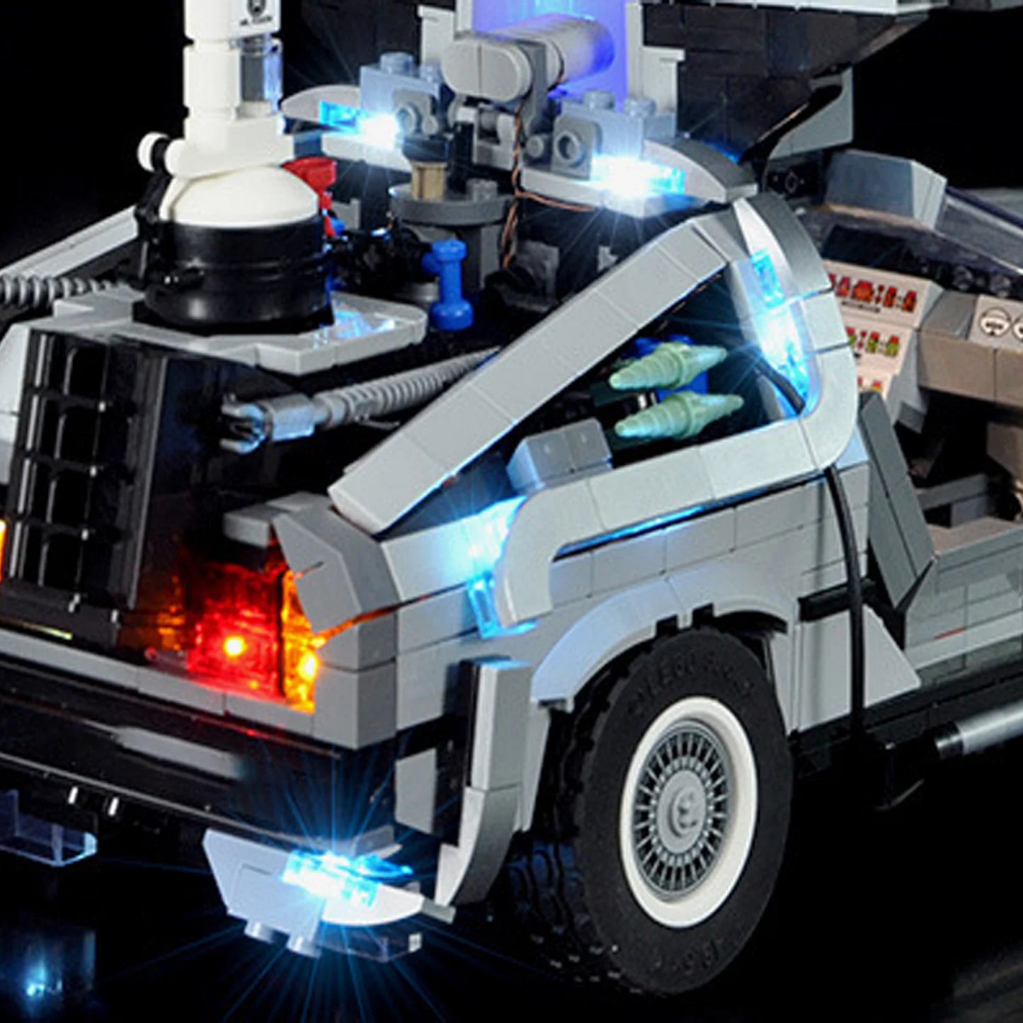 10300 Back to the Future Time Machine Light Kit