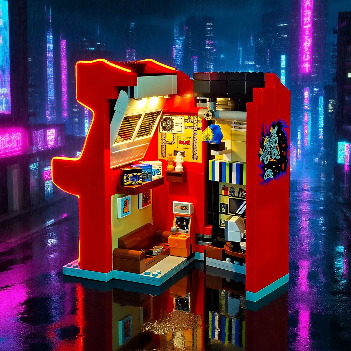 40805 Mini Arcade Machine Light Kit