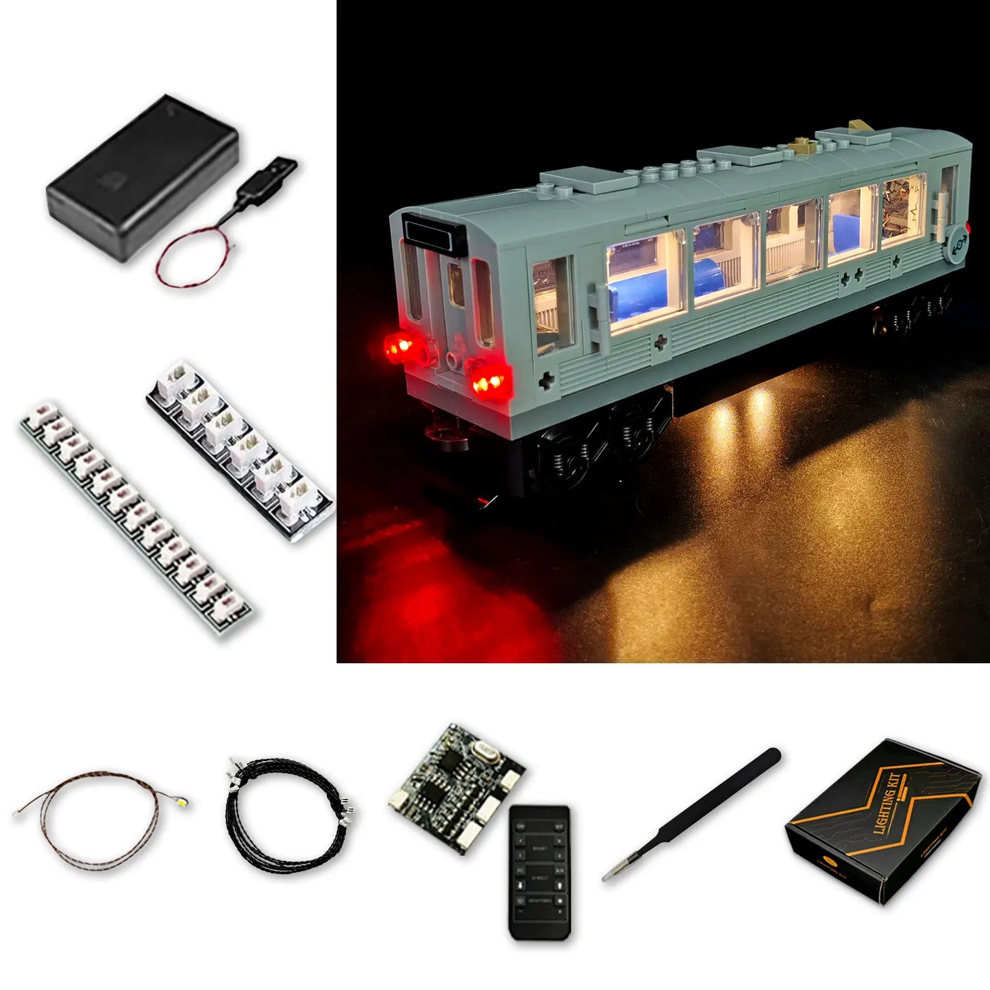 76321 Doc Ock Subway Train Scene Light Kit