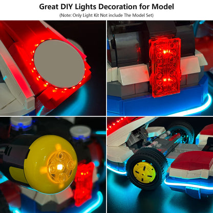 72037 Mario Kart Mario & Standard Kart Light Kit