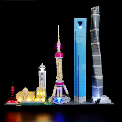 21039 Shanghai Skyline Light Kit