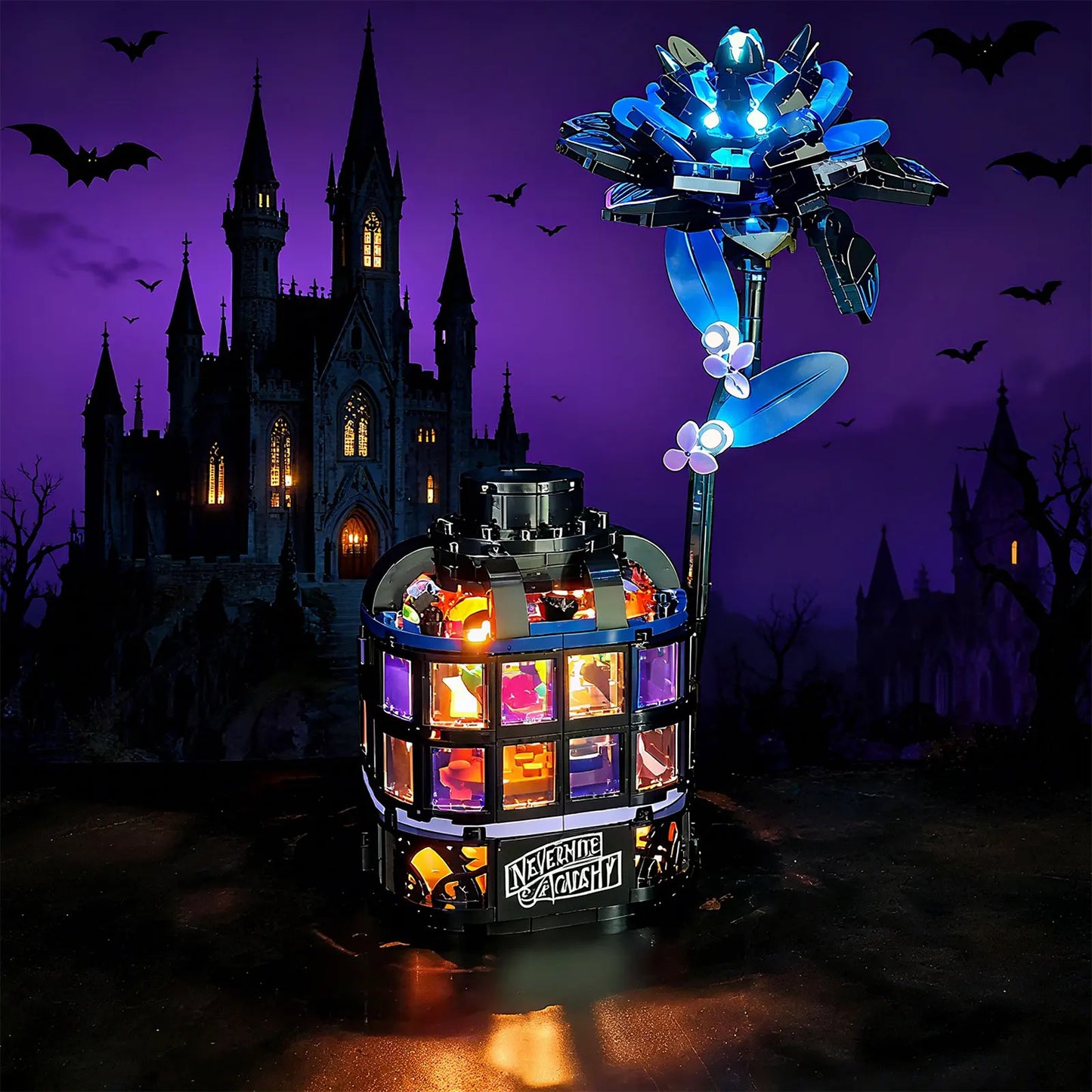 76784 Black Dahlia Flower Light Kit