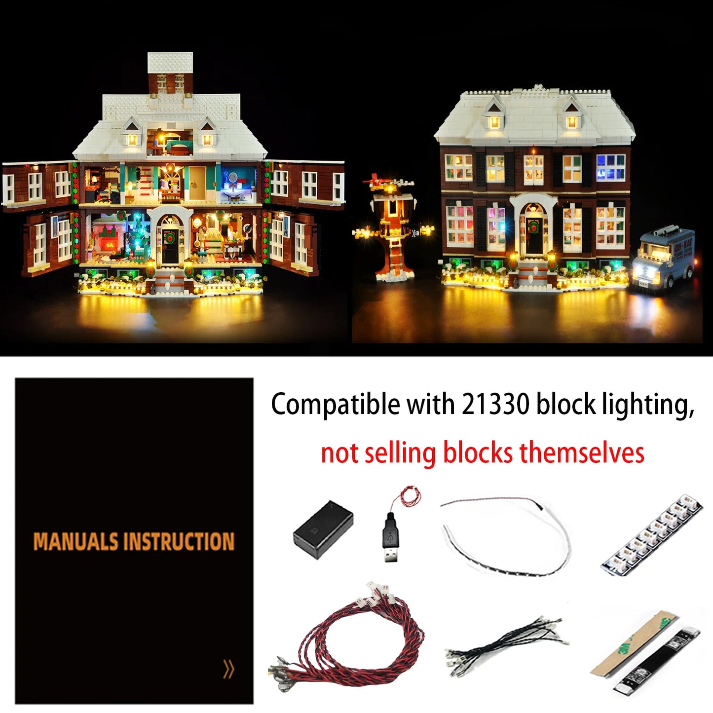 21330 Home Alone House Light Kit
