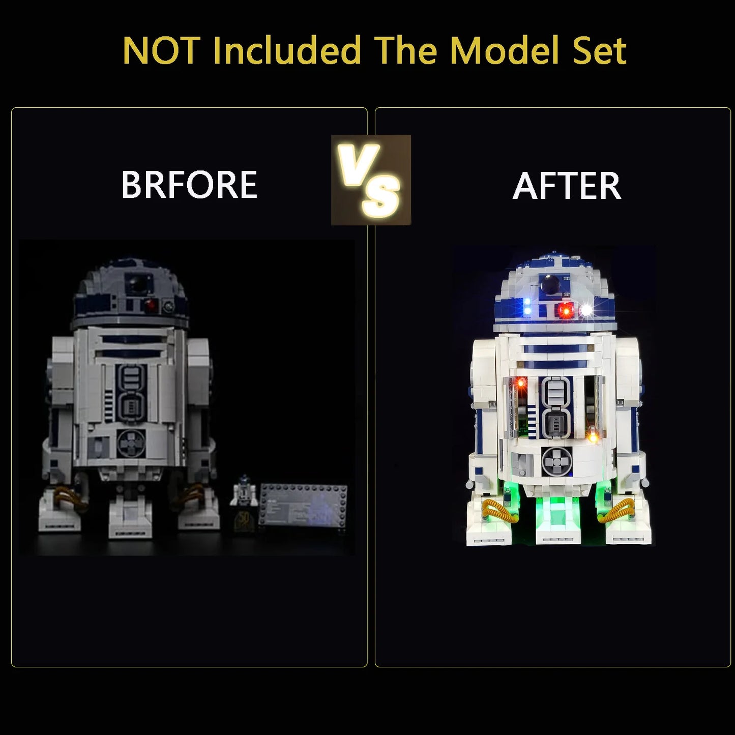 75308 R2-D2 Light Kit