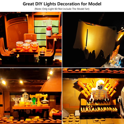 21363 Pirate Ship Light Kit