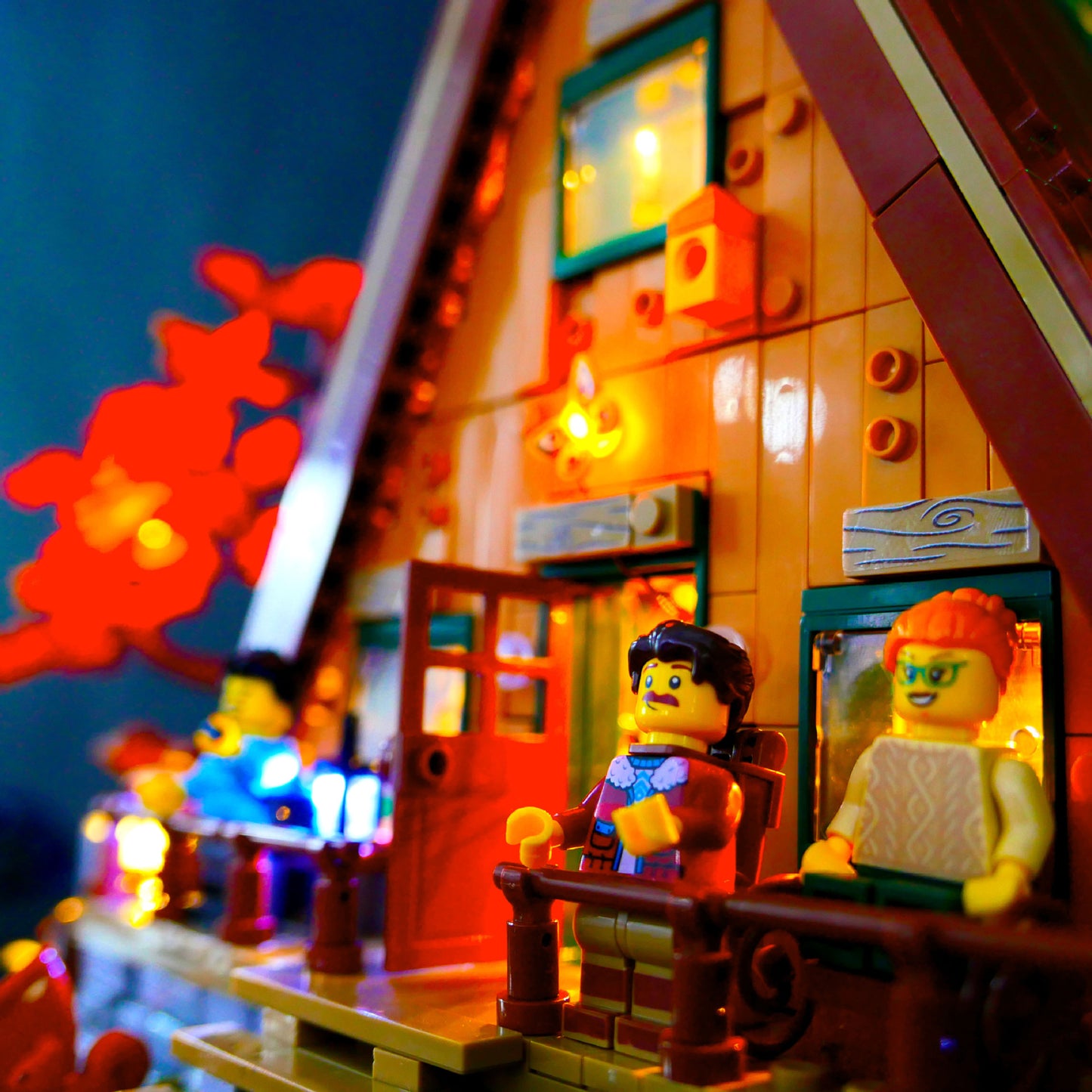 A-Frame Cabin (21338) Light Kit