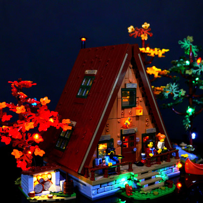 A-Frame Cabin (21338) Light Kit