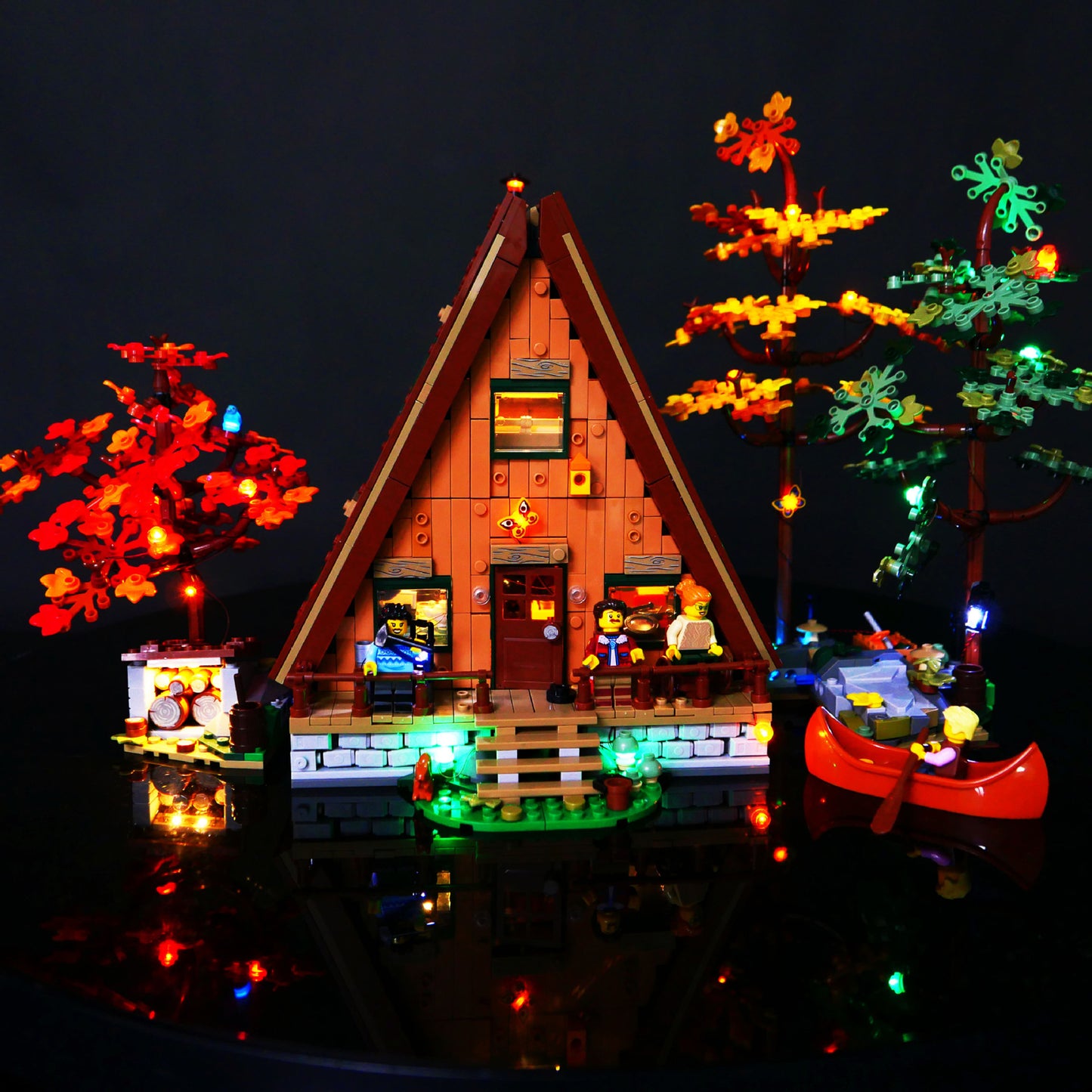 A-Frame Cabin (21338) Light Kit