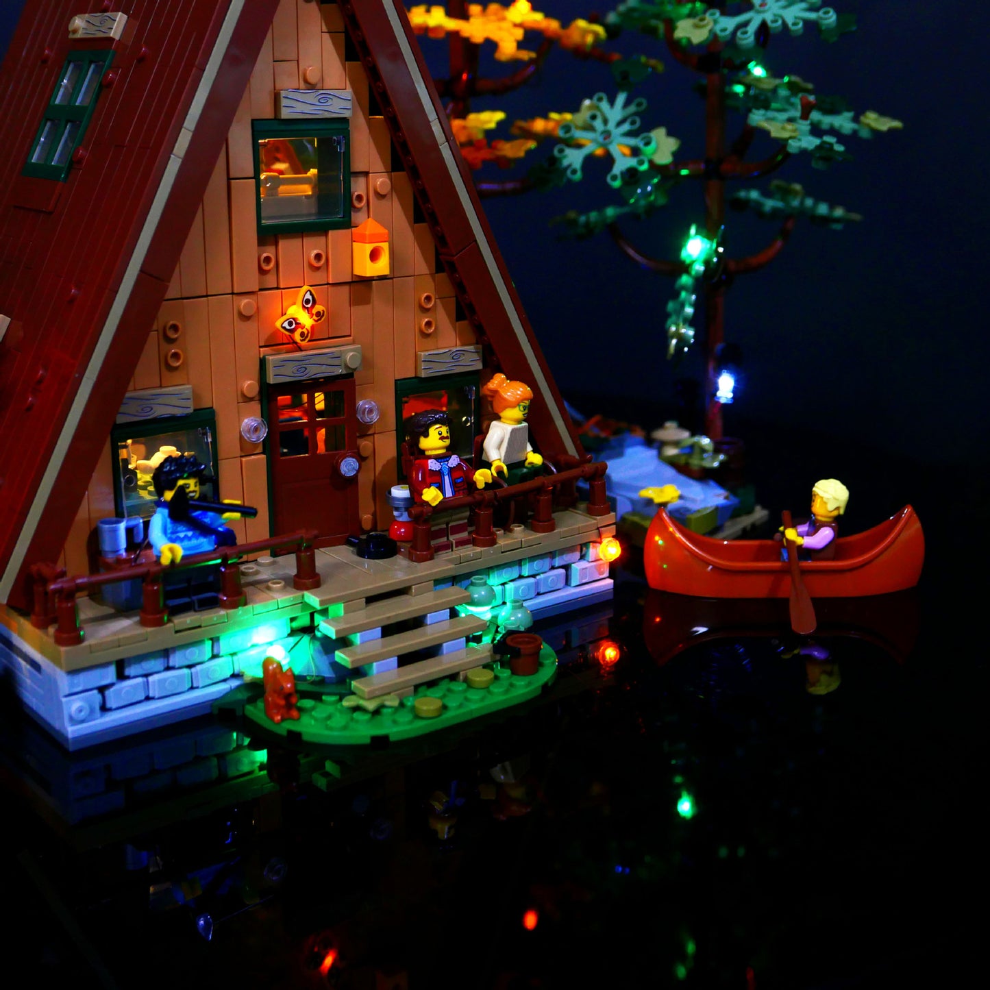 A-Frame Cabin (21338) Light Kit